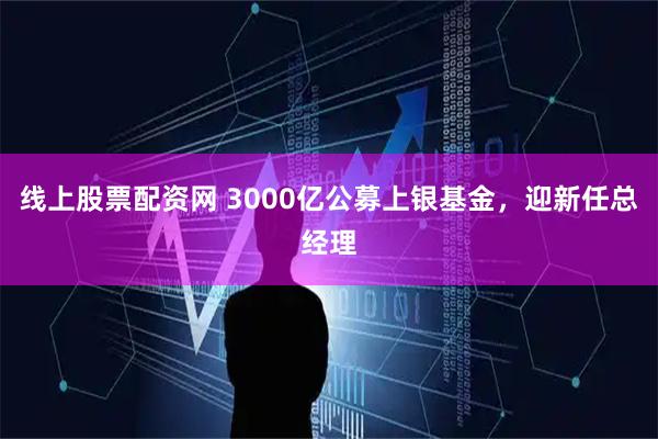线上股票配资网 3000亿公募上银基金，迎新任总经理